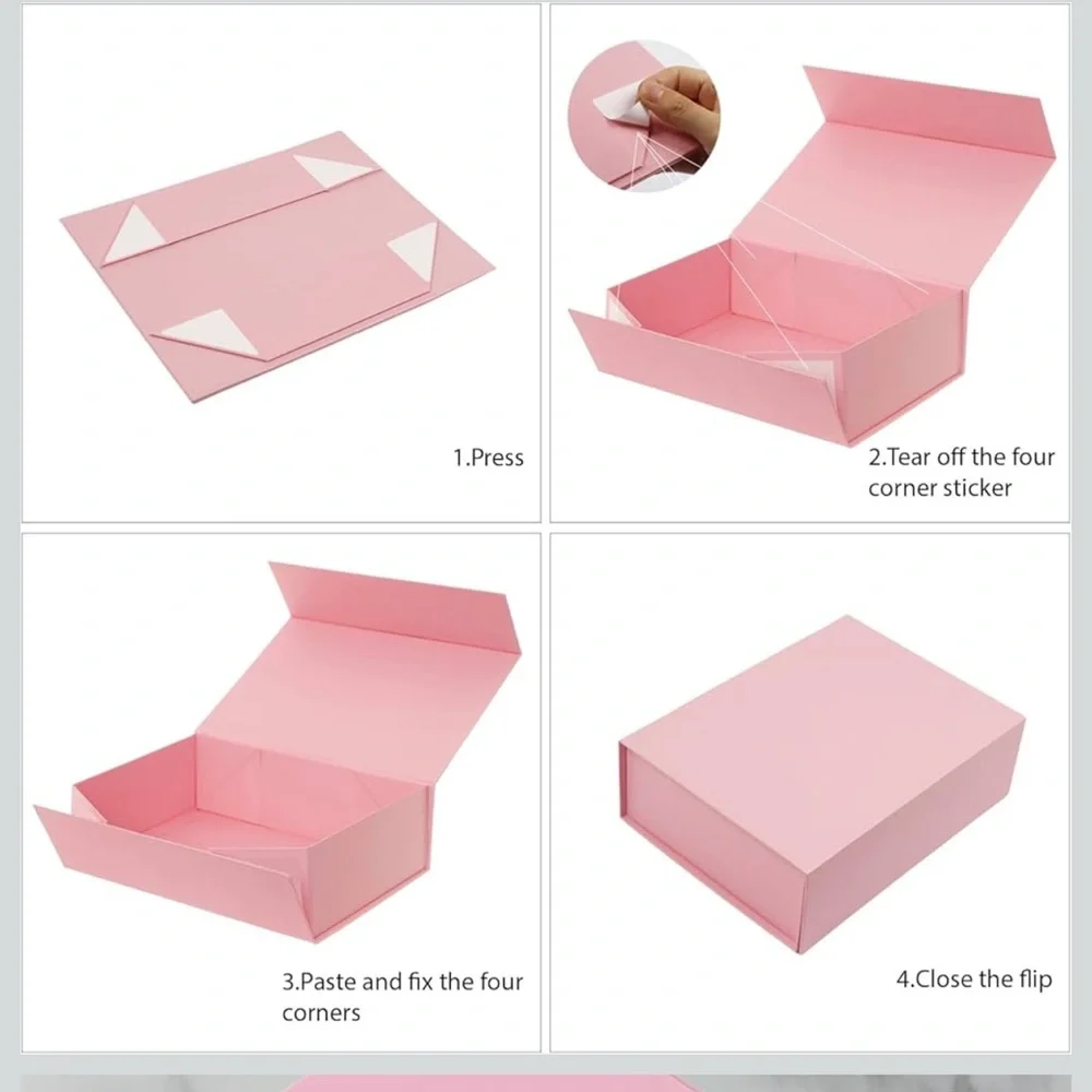 Icing Pink and Gold Gift 🎁 Box